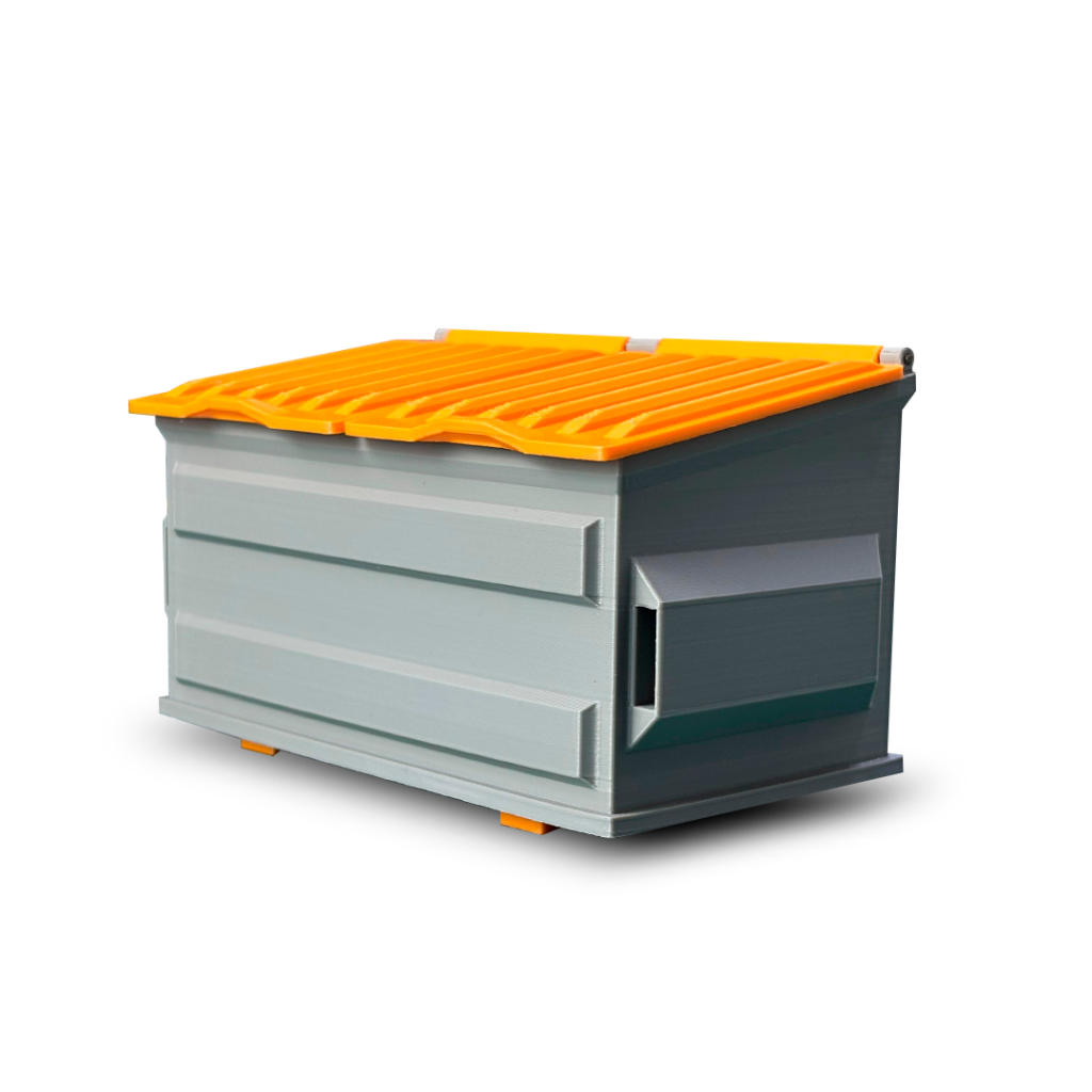 Foto: Dumpster de Impresso 3D Inove