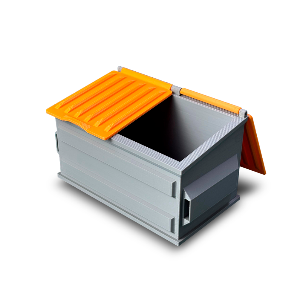 Foto: Dumpster de Impresso 3D Inove