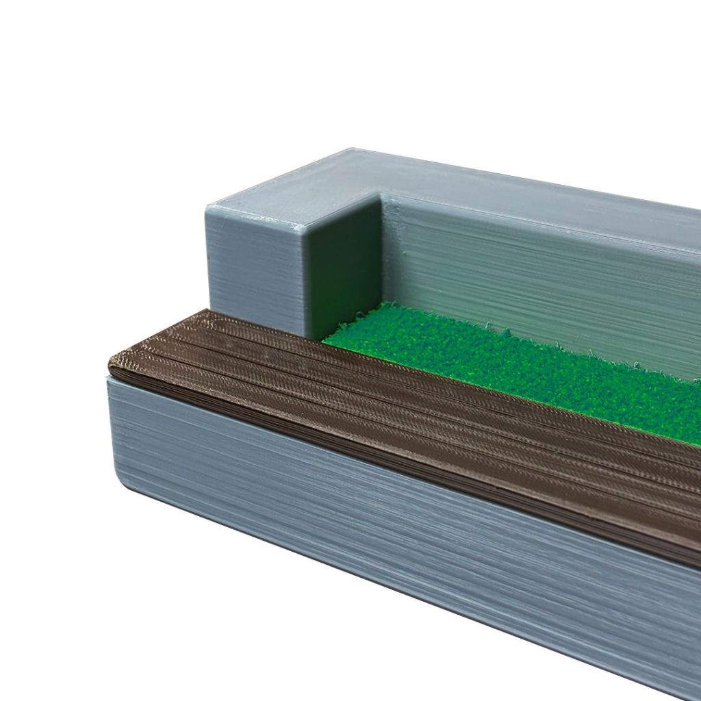 Wood Bench Garden 3D
