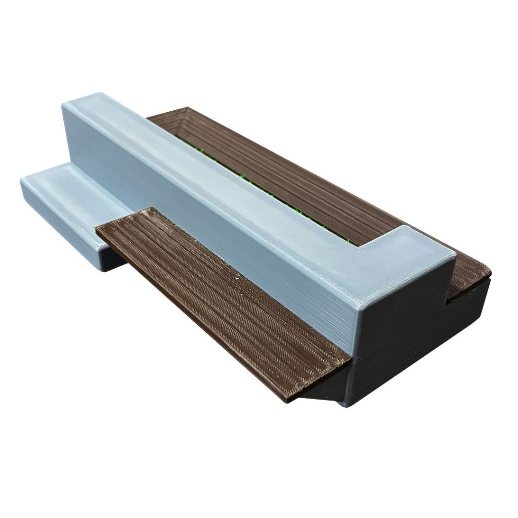 Foto: Wood Bench Garden 3D